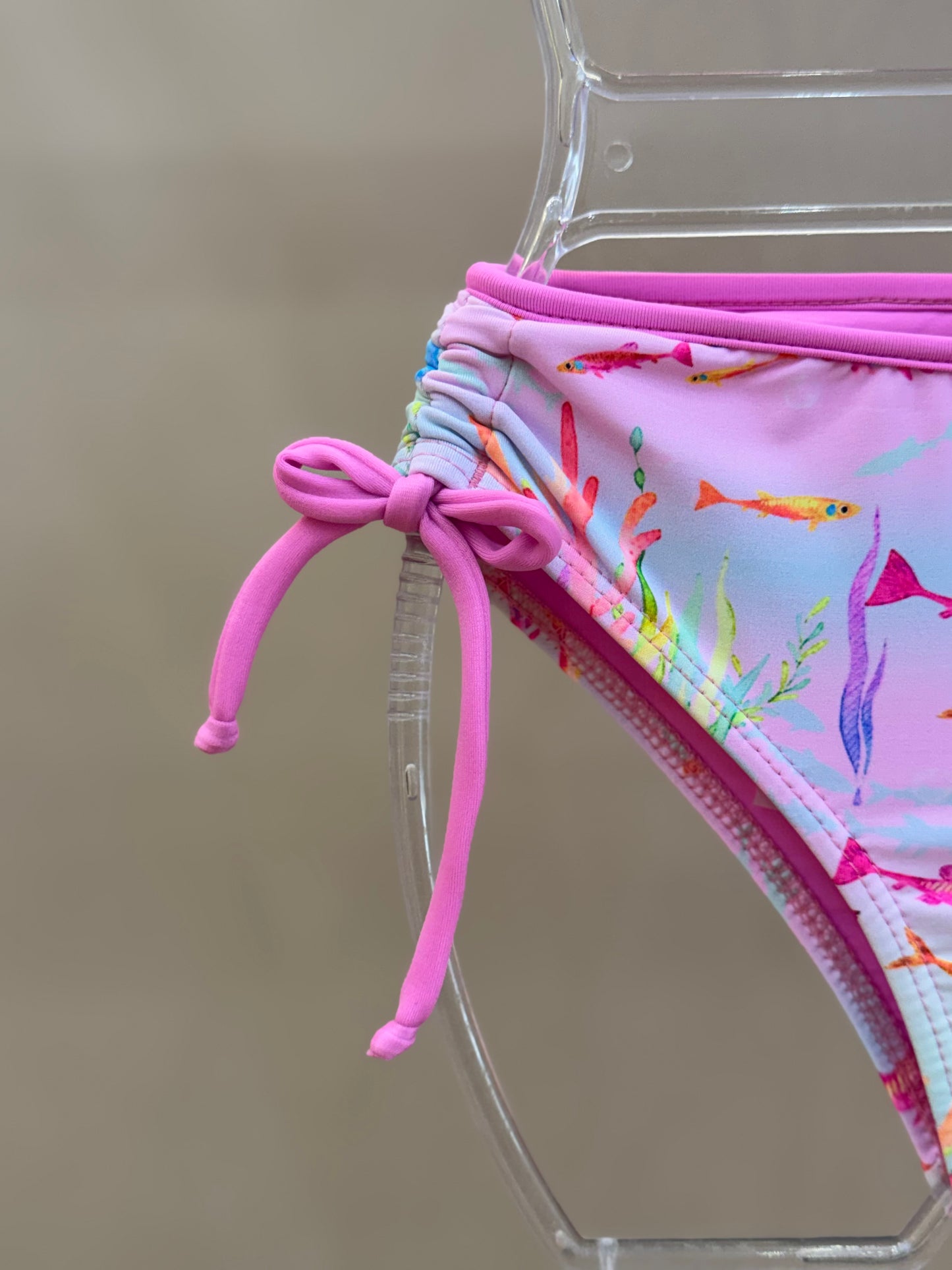 Biquíni Infantil Cropped Antonela Hot  Est Piabinha - Siri Kids
