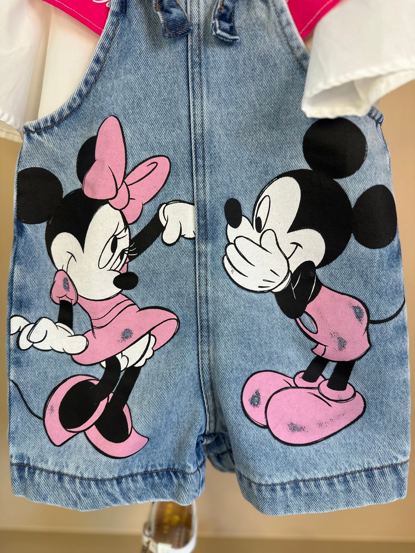 Camisa Infantil Maxi Gola Minnie - Animê