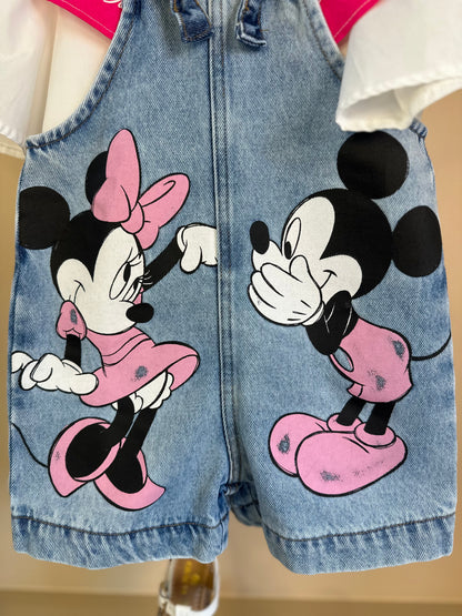 Camisa Infantil Maxi Gola Minnie - Animê