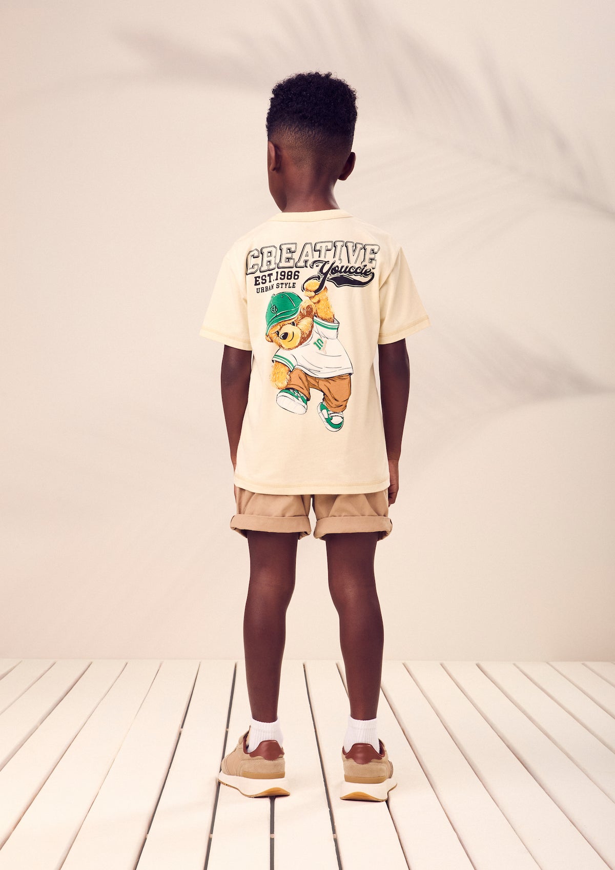 T-Shirt Infantil Creative Com Estampa Teddy -  Youccie