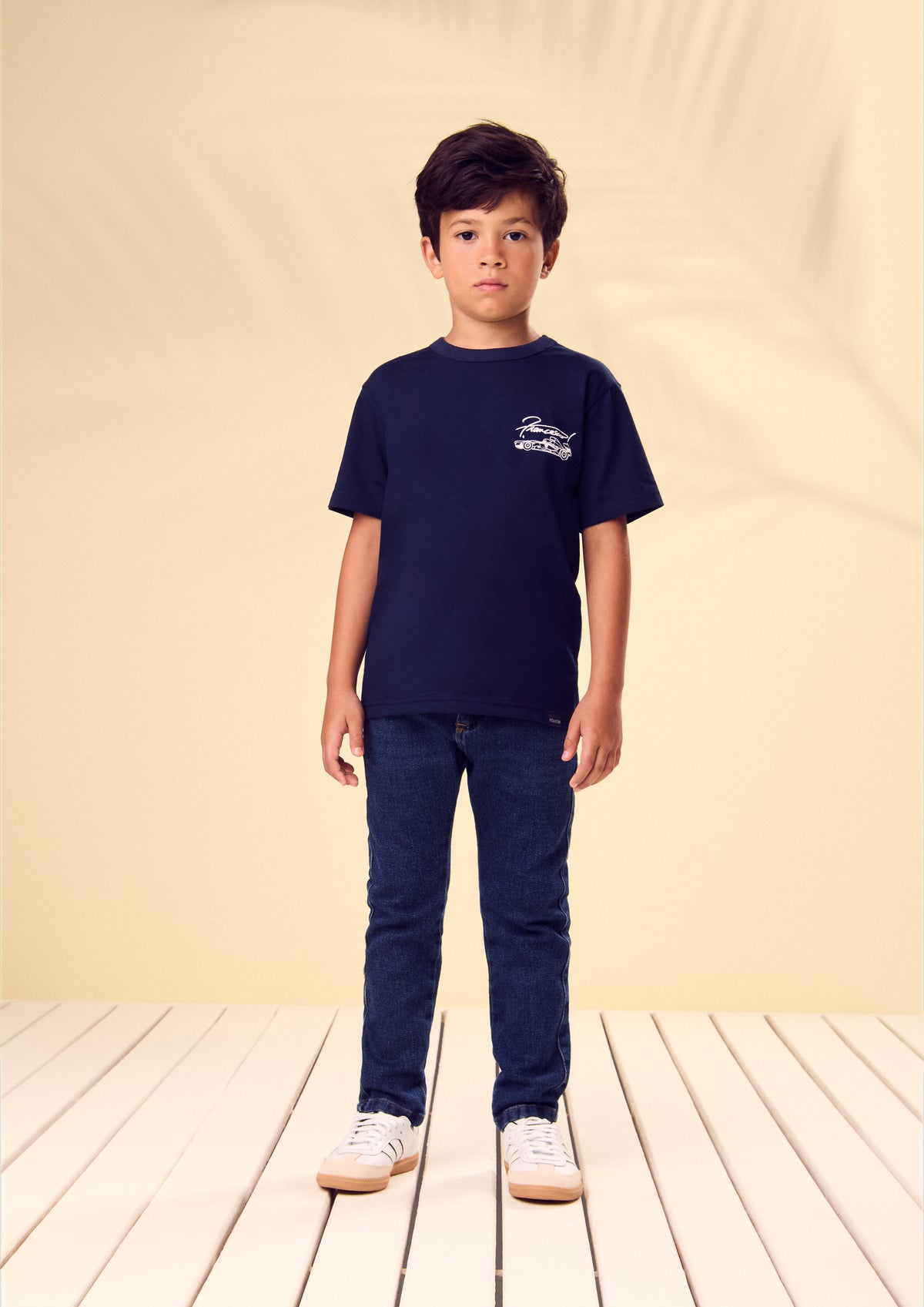 T-Shirt Infantil Francesco Estampa Racing Car - Youccie
