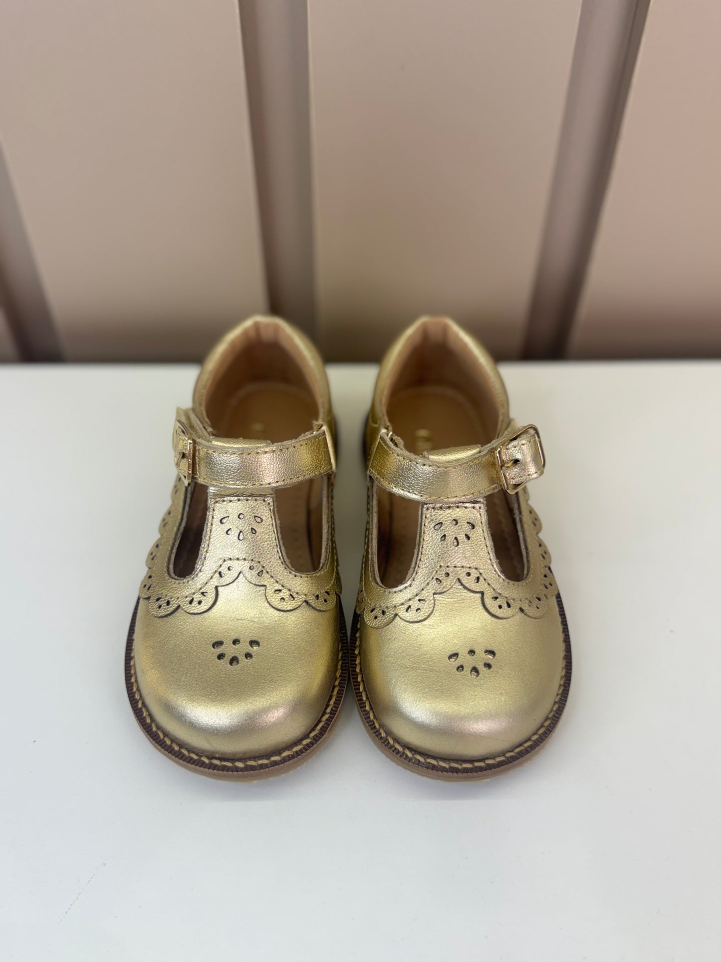 Sapato Infantil Serena Dourado - Gracia