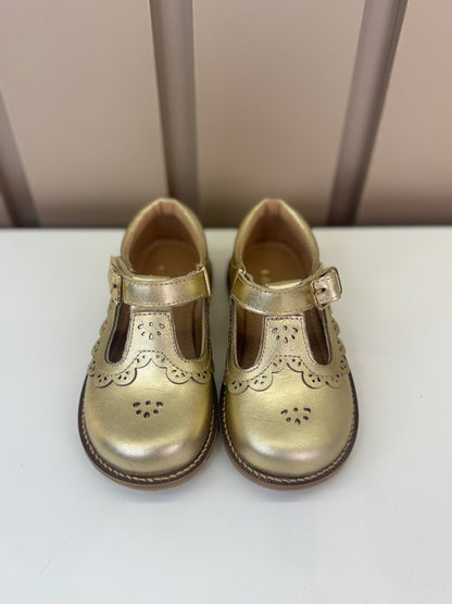 Sapato Infantil Serena Dourado - Gracia