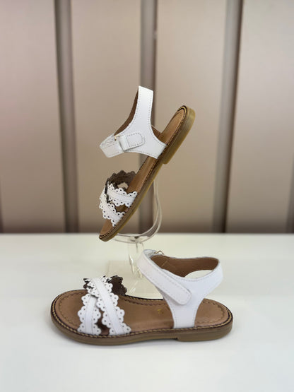 Sandália Infantil Valentina Branca - Gracia