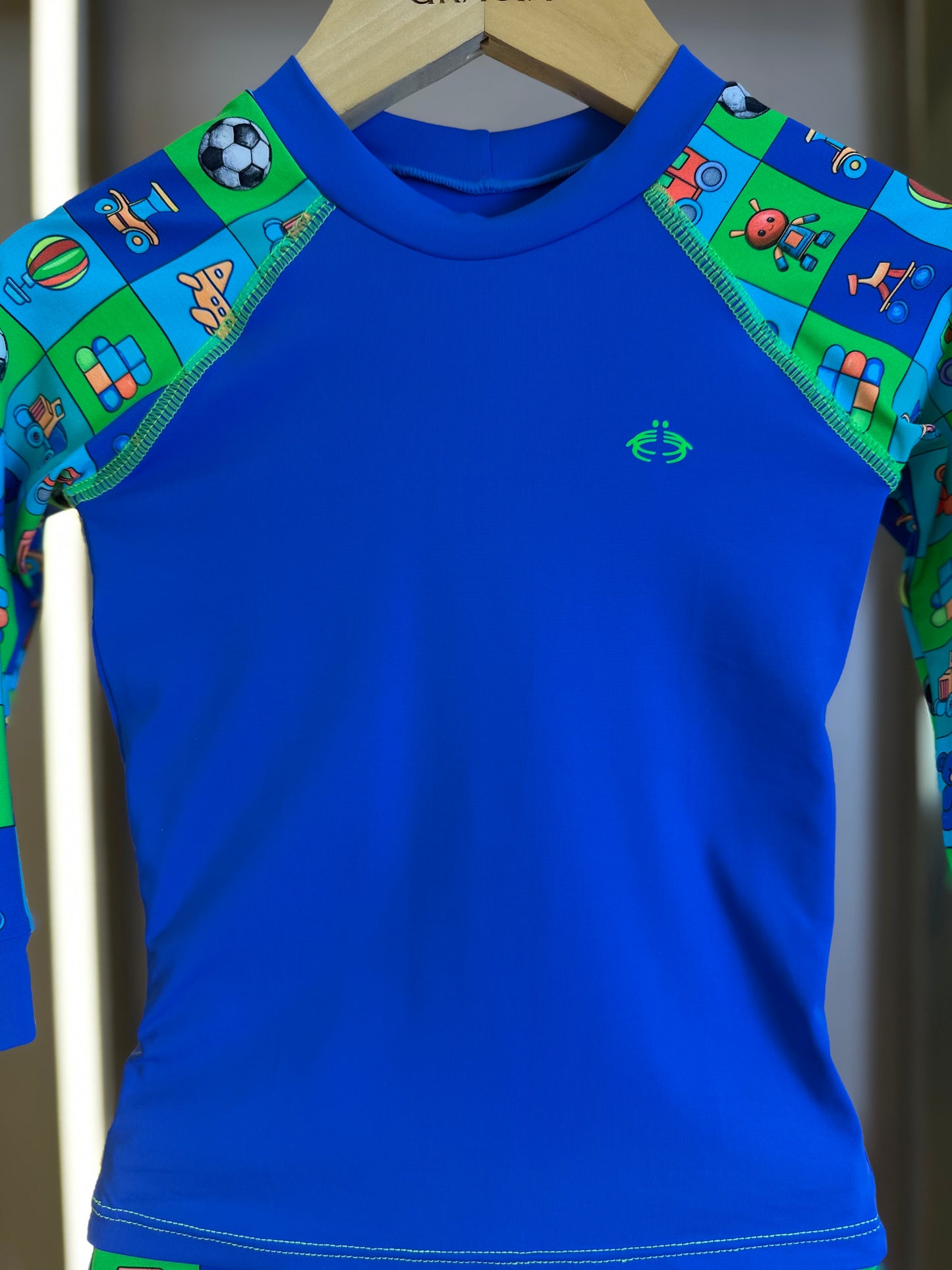 Conjunto Bebê Blusa Proteção e Sunga Lucca Toy - Siri Kids