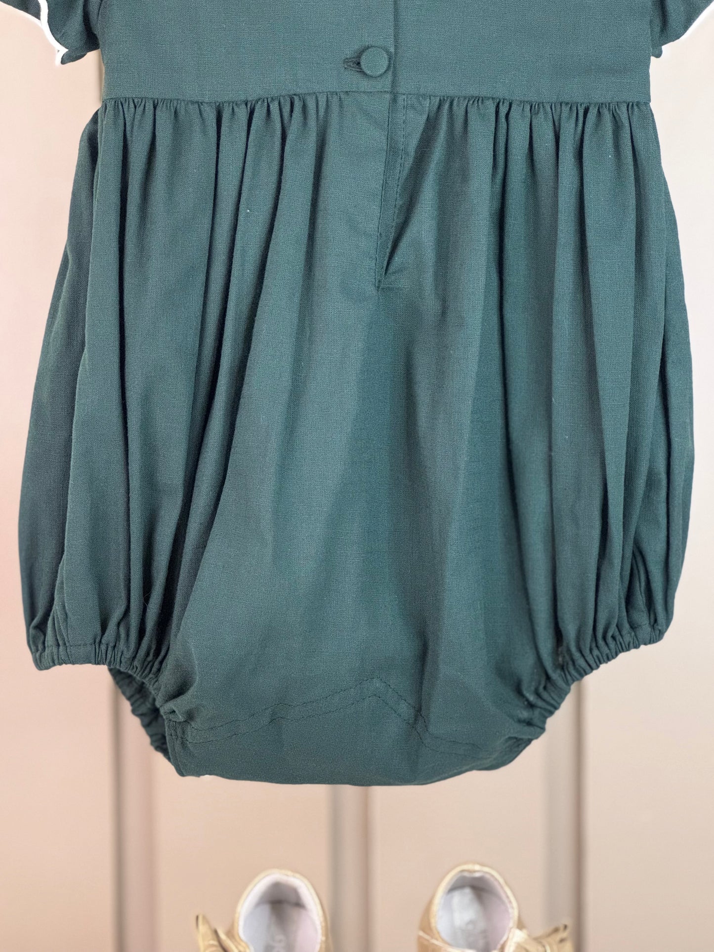 Pimpão Bebê Clássico Algodão Verde Musgo - Gracia