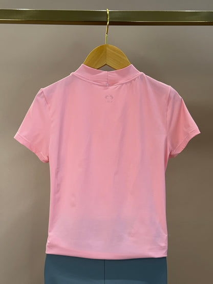 Conjunto Infantil Blusa Malu Hug Ballet Rosa e Calça Bailarina Malu Ballet Cinza - Siri Sport
