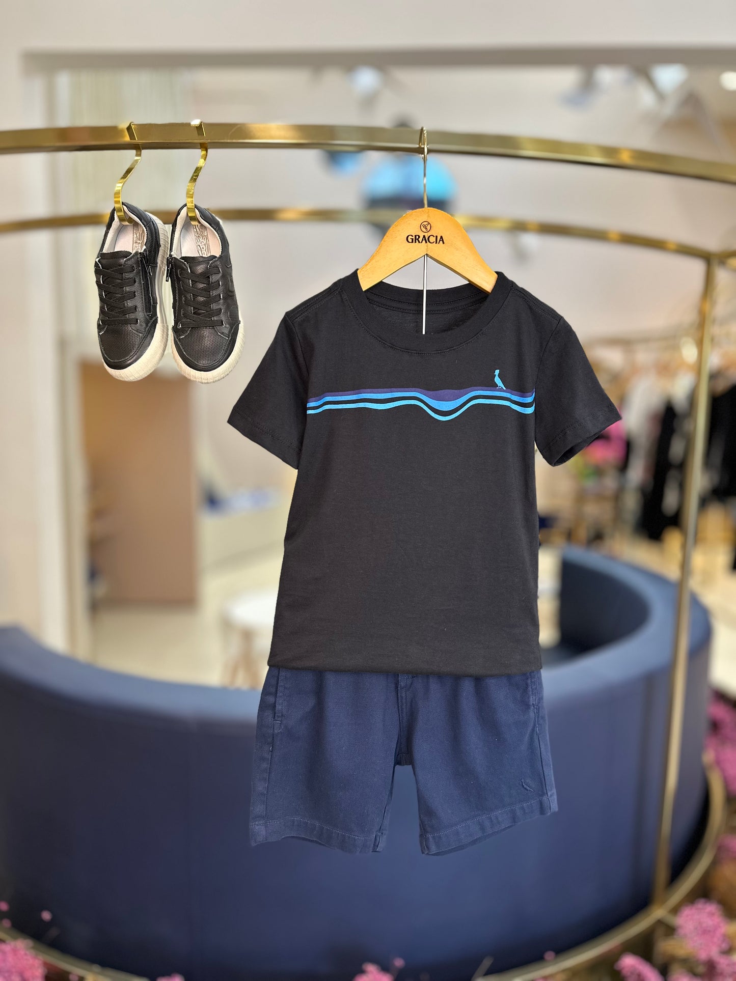 Camiseta Infantil Blue Thunder - Reserva Mini