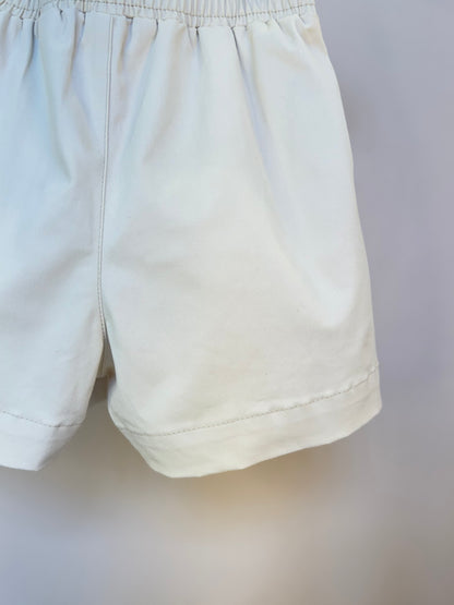 Shorts Infantil Bordados Pérolas e Cristais - Pituchinhus