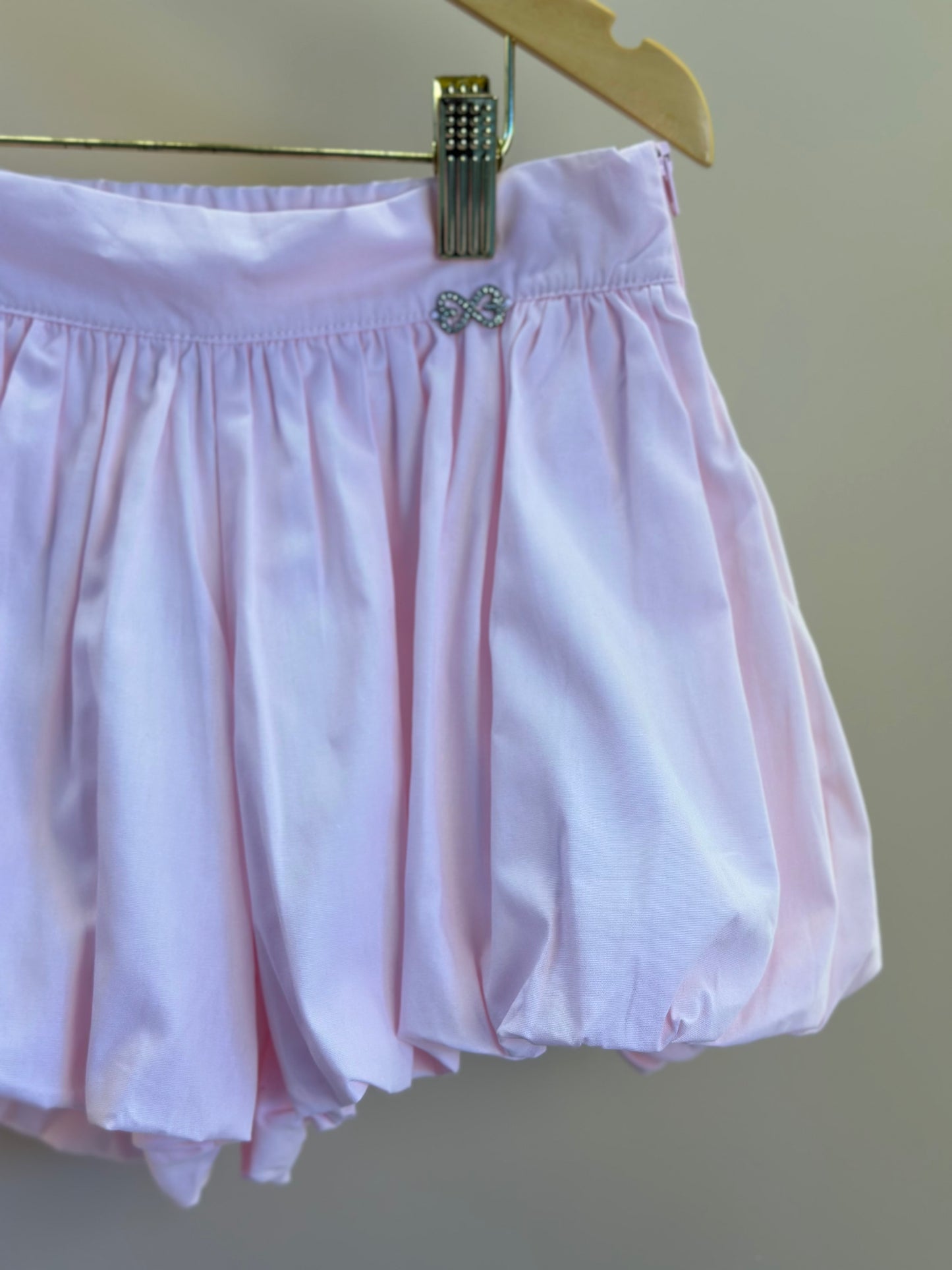Shorts Infantil Balonê Algodão Rosa Claro - Luluzinha