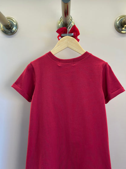 Vestido Infantil Minnie Mouse Vermelho Berry - Animê