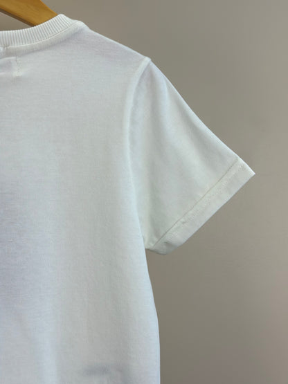 Camiseta Infantil Algodão Teddy Jaqueta Off White - Dame