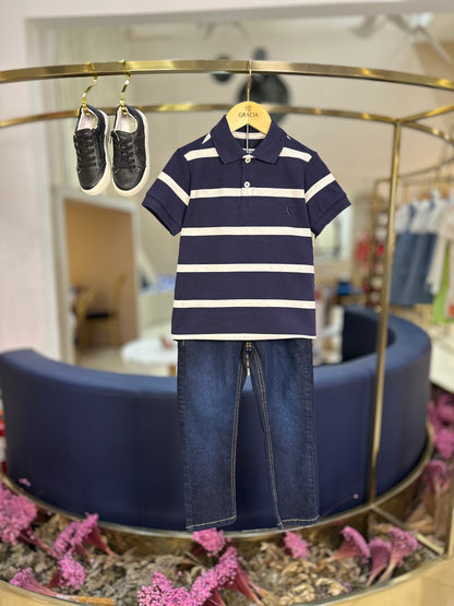 Calça Jeans Infantil Indigo Blue - Reserva Mini