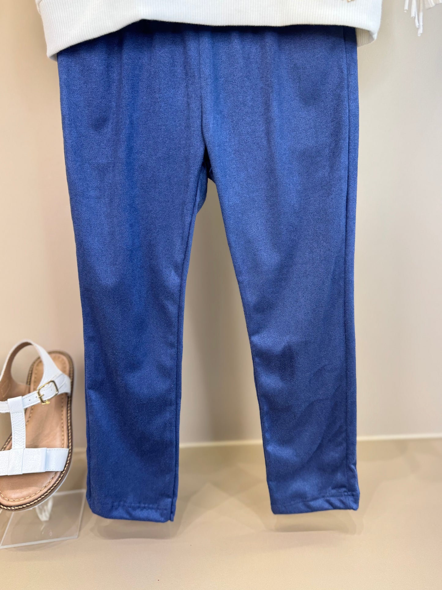Conjunto Infantil Blusa Casaco Fabulous e Calça Legging Azul - Momi