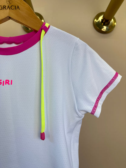 Cropped Infantil Fernanda Dry Badminton - Siri Sport