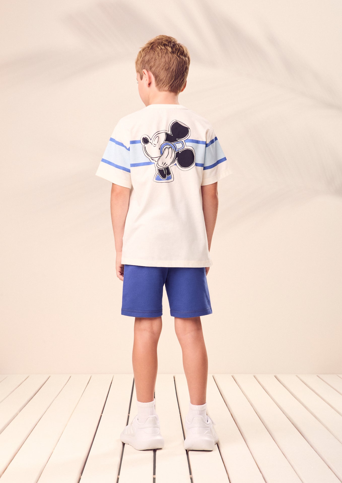 Conjunto Infantil T - Shirt Mickey Mouse  e Bermuda - Youccie