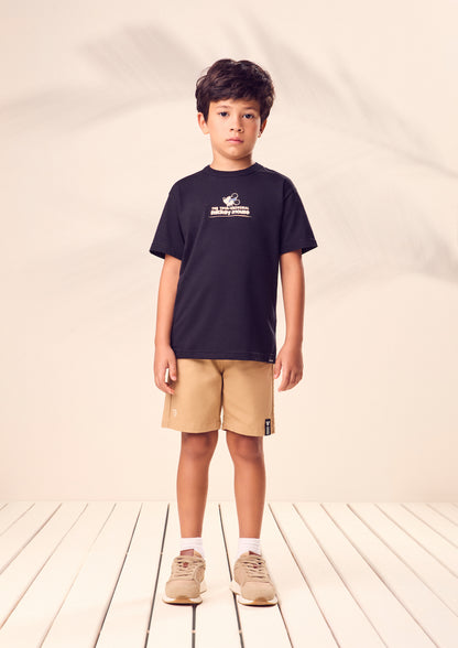 Conjunto Infantil T - Shirt Disney Mickey Mouse e Bermuda - Youccie