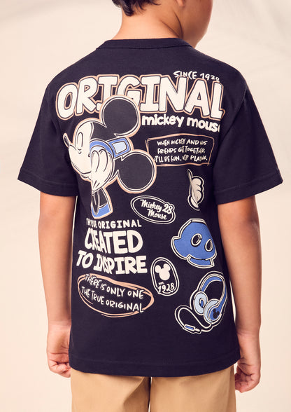 Conjunto Infantil T - Shirt Disney Mickey Mouse e Bermuda - Youccie