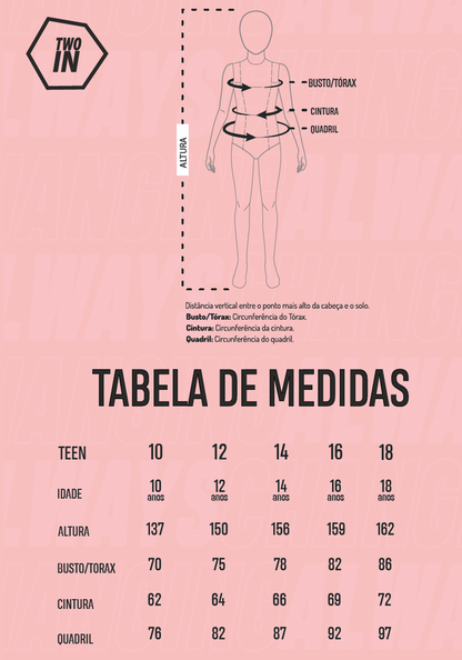 Vestido Teen Voil Corações Bordados - Two In