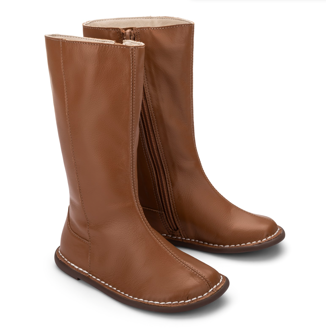 Bota Infantil Couro Pluie Nut - Petit Cheval