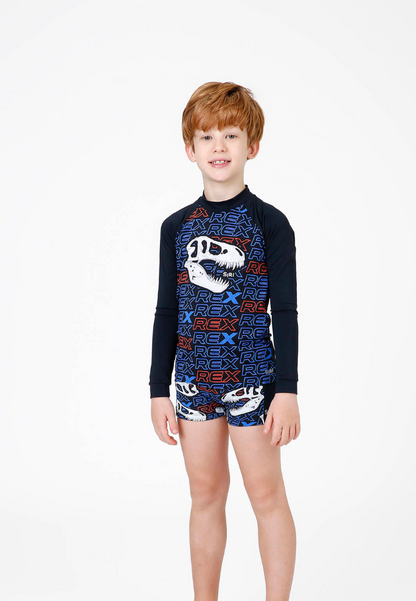Conjunto Infantil Blusa ML e Sunga Murilo Rex - Siri Kids
