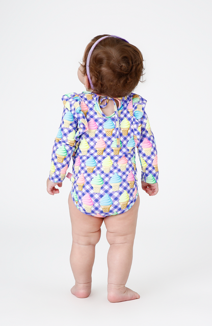 Body Bebê Jaque Ice Cream - Siri Kids