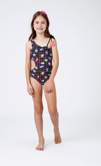 Maiô Infantil Laura Cats - Siri Kids