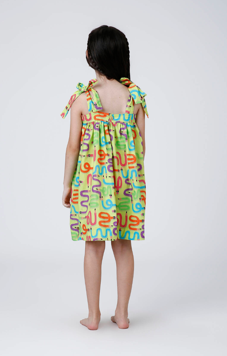 Vestido infantil Zoe Lápis - Siri Kids
