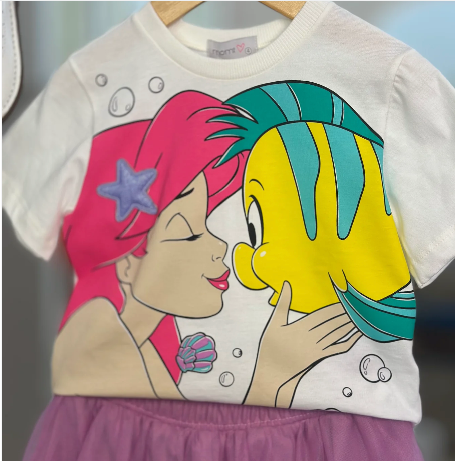 Blusa Infantil Pequena Sereia - Momi