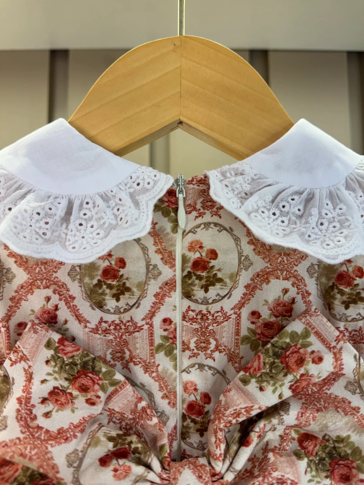 Vestido Bebê Floral Provençal - Roana