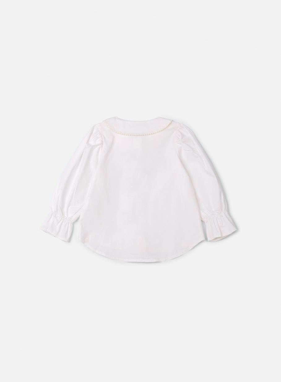 Camisa Infantil Com Laço na Gola - Animê
