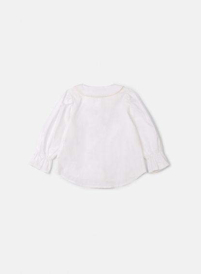 Camisa Infantil Com Laço na Gola - Animê