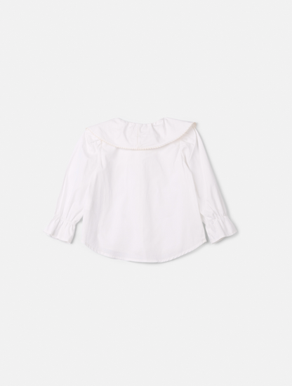 Camisa Infantil Minnie Detalhes Flores - Animê