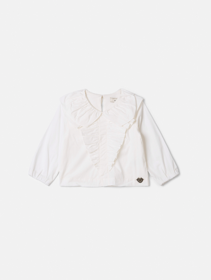 Blusa Infantil Maxi Gola Babados - Animê