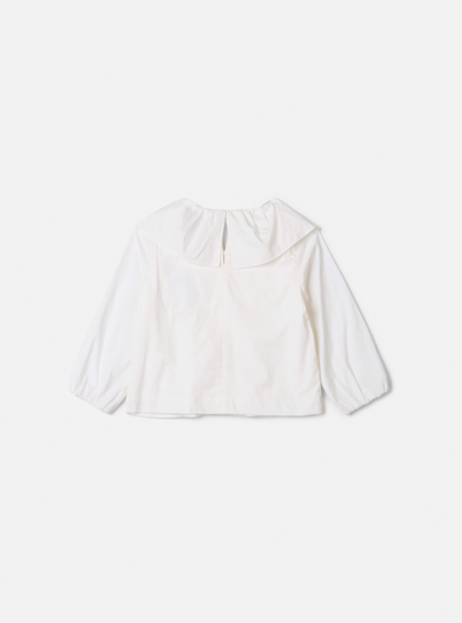 Blusa Infantil Maxi Gola Babados - Animê