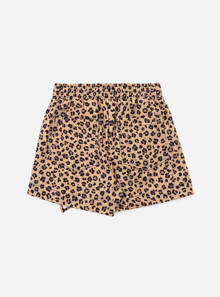 Saia-shorts Infantil Sarja Babadinho Oncinha - Pituchinhus