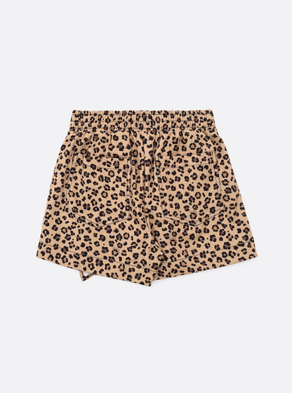 Saia-shorts Infantil Sarja Babadinho Oncinha - Pituchinhus