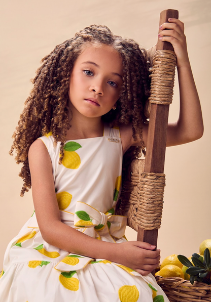 Vestido Infantil Limão Soleil - Animê