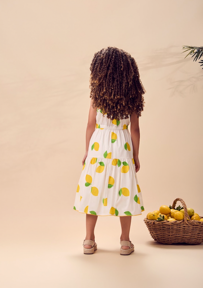 Vestido Infantil Limão Soleil - Animê