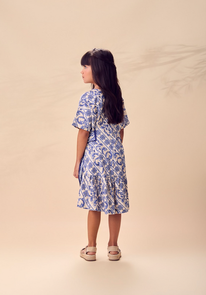 Vestido Infantil Flores DG - Animê