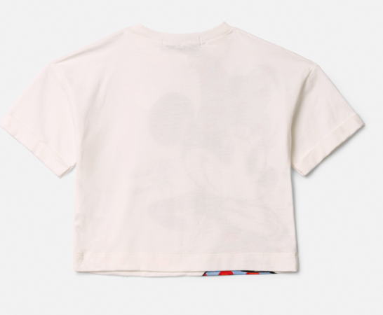 Conjunto Infantil Blusa Minnie Estampa Tomates e Saia Shorts Laço Bordado de Tomate - Animê