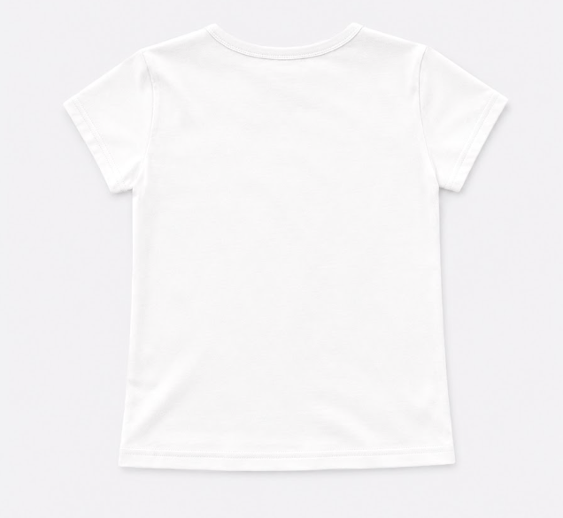 Blusa Infantil Cotton Ursinhas Laços de Cristais e Short Infantil Sarja Babados Ursinhos e Cristais - Pituchinhus
