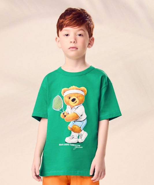 Camiseta Infantil Urso Tenista - Youccie