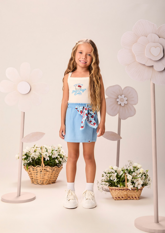 Conjunto Infantil Blusa Regata e Short - Momi