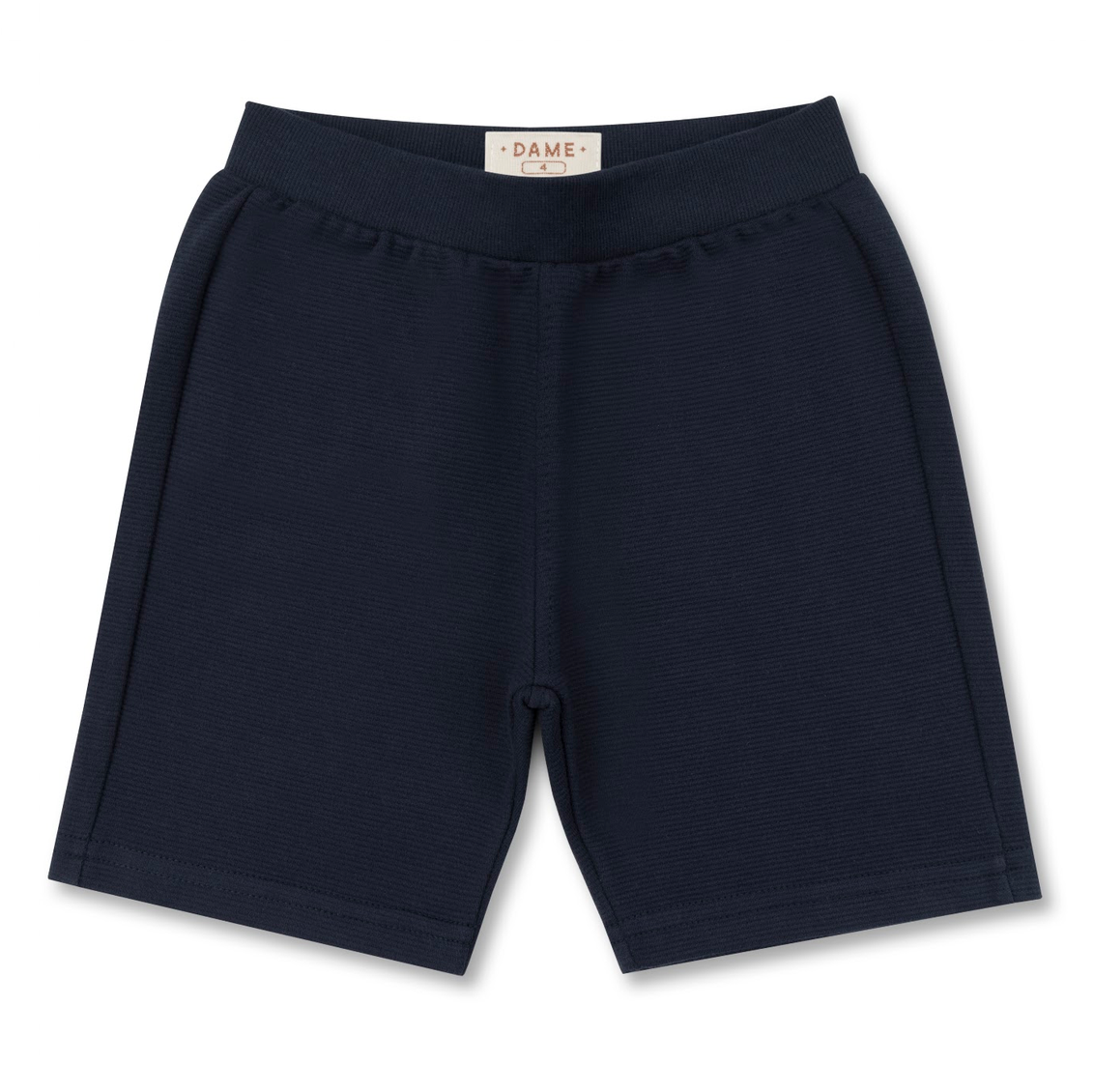 Conjunto Infantil Polo Marinho com Estampa de Urso e Bermuda em Moletom – Dame