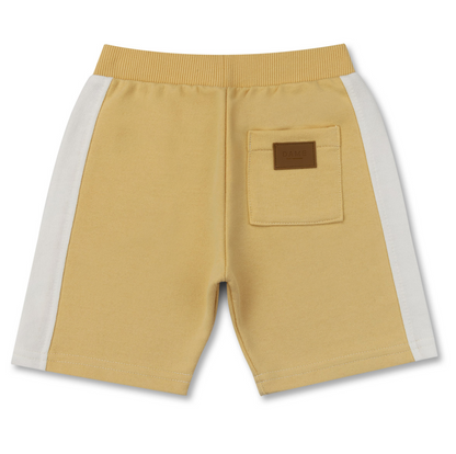 Conjunto Infantil Algodão Amarelo Listrado Blusa Dame Club Short - Dame