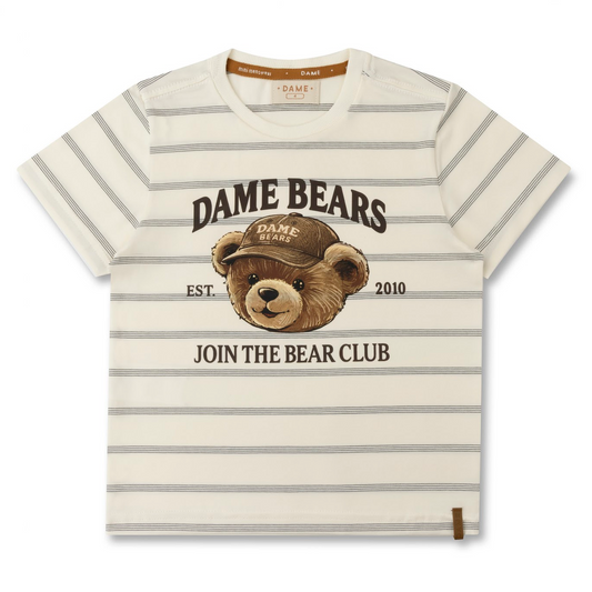 Camiseta Infantil Off White Listrada Dame Bears - Dame