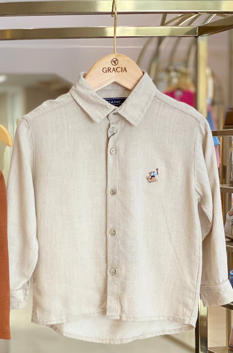 Camisa de linho Dame - Gracia