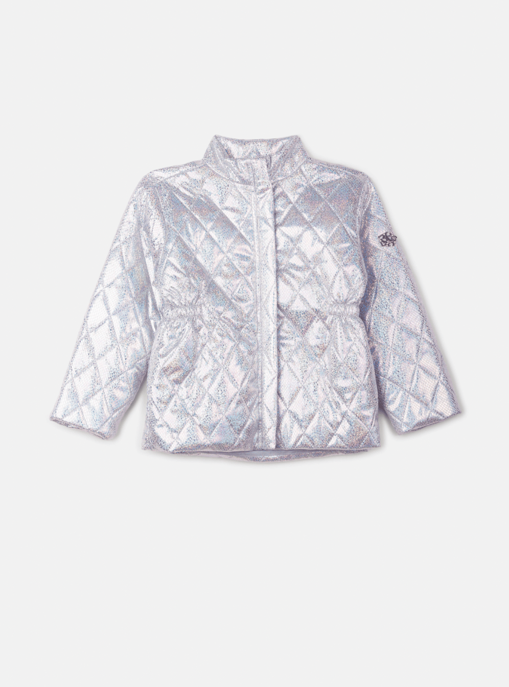 Jaqueta Puffer Metalizada - Animê - Gracia