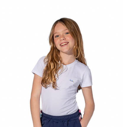 Blusa Infantil Maria New Trip Expressividade Branca - Siri Sport